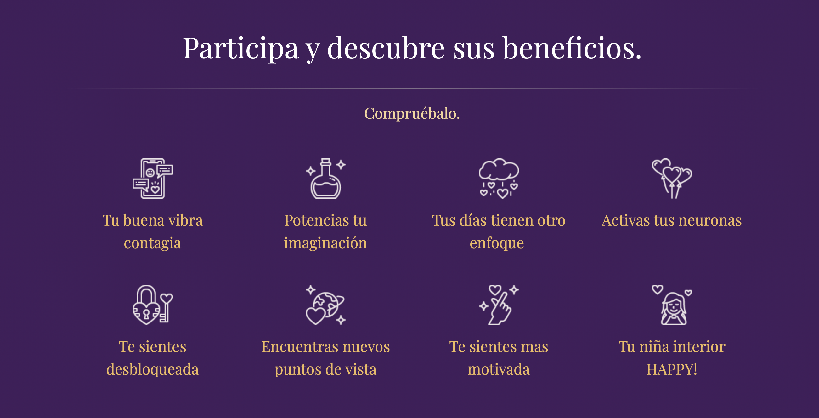 beneficios Club de las creactivas